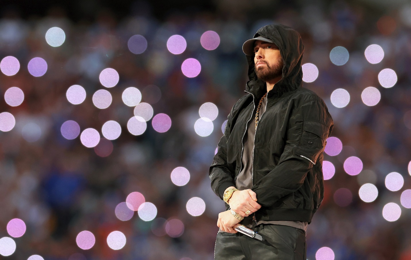 Eminem Posts Exclusive Photos From The Super Bowl