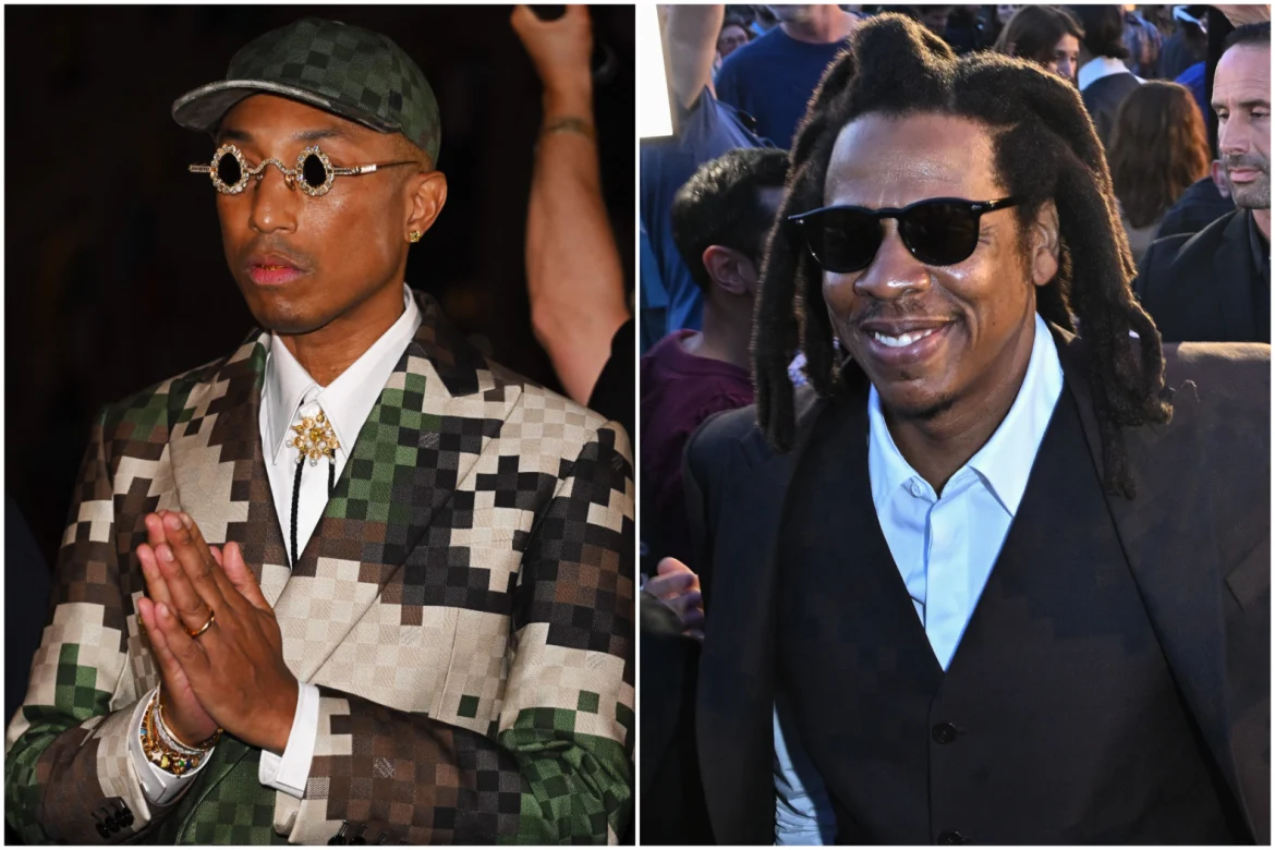 Pharrell and Jay-Z