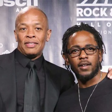 Dr. Dre and Kendrick Lamar