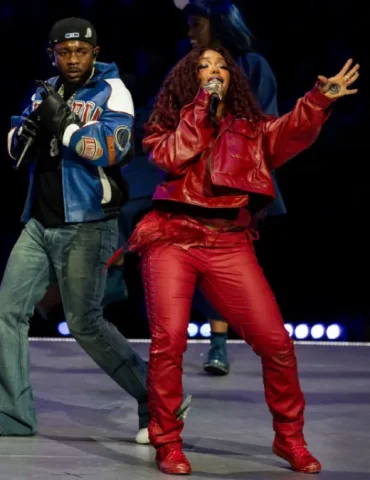 Kendrick Lamar and SZA