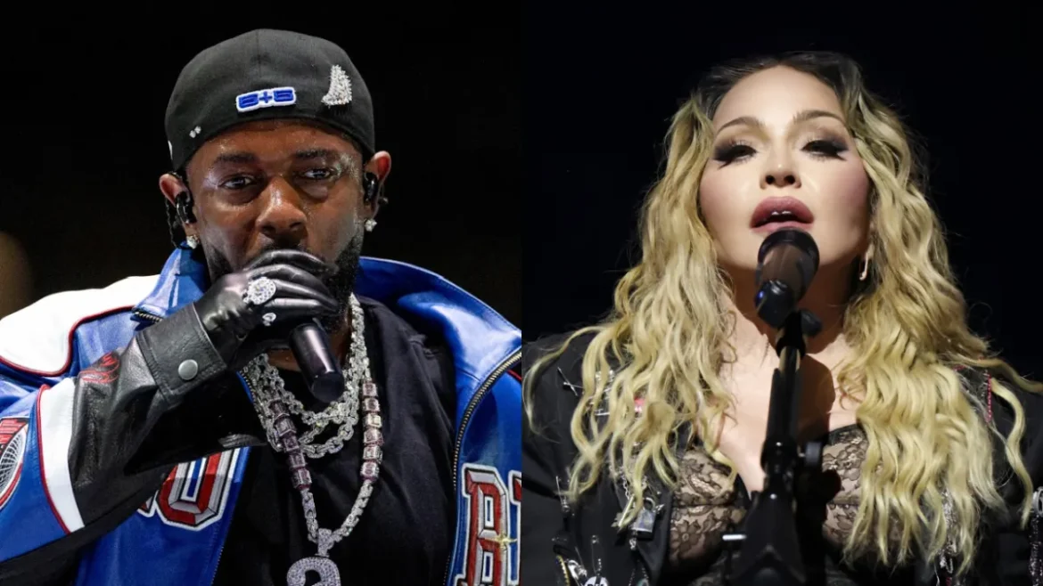 Kendrick Lamar and Madonna