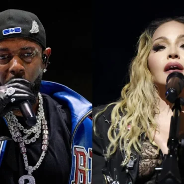 Kendrick Lamar and Madonna