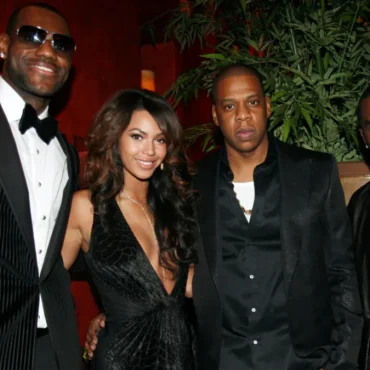 Diddy, Jay-Z, Beyoncé, and LeBron James
