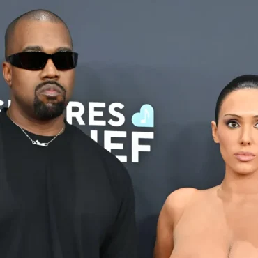 Kanye West and Bianca Censori